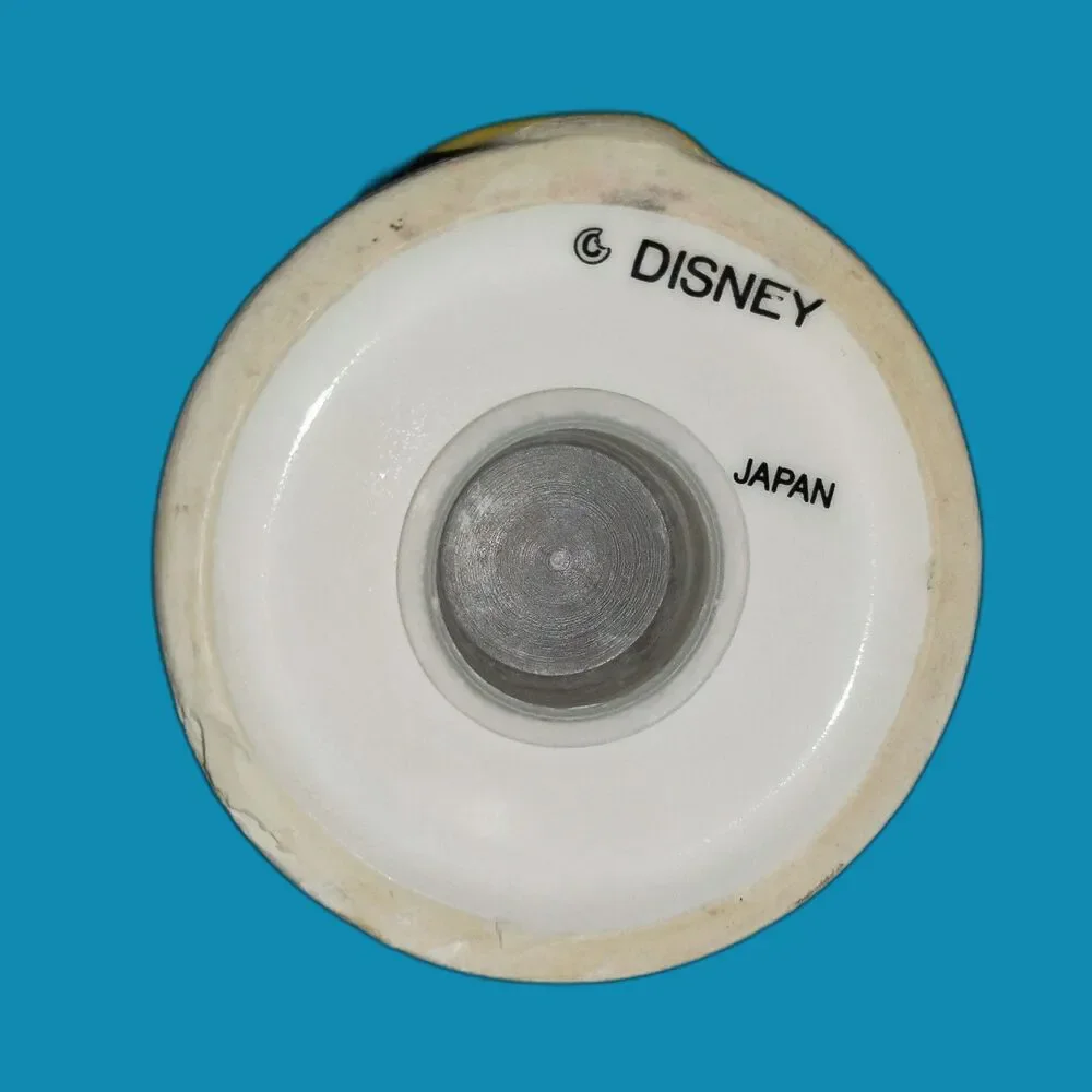 Vintage Disney Mickey Mouse Ceramic Toothbrush Holder Bathroom Decor Japan